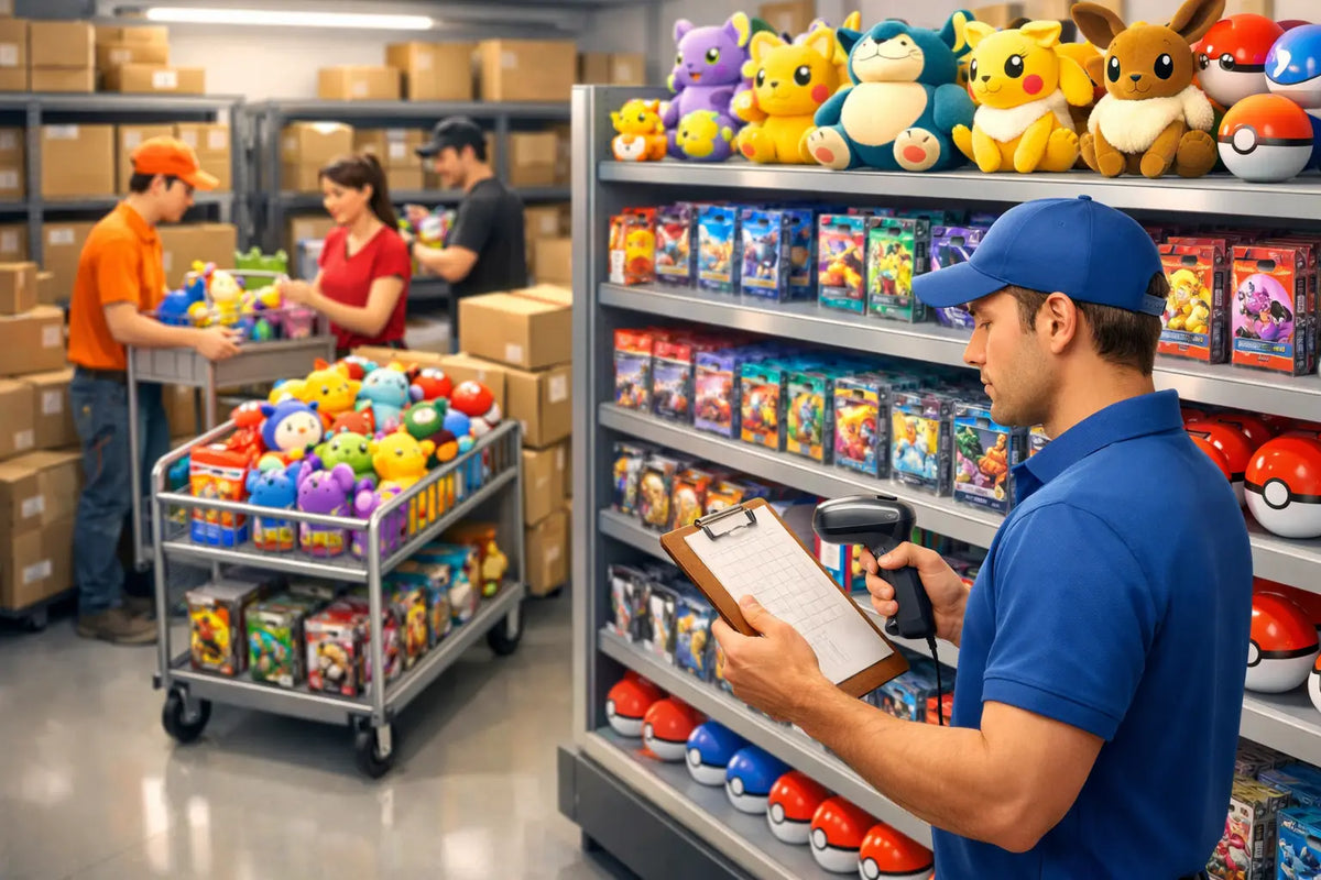 Restock display Pokémon - comment l’anticiper