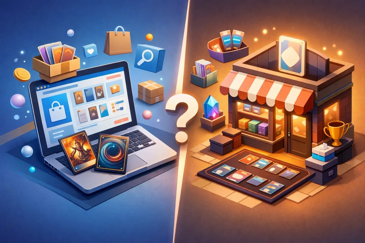 Acheter sur marketplace ou boutique TCG ?