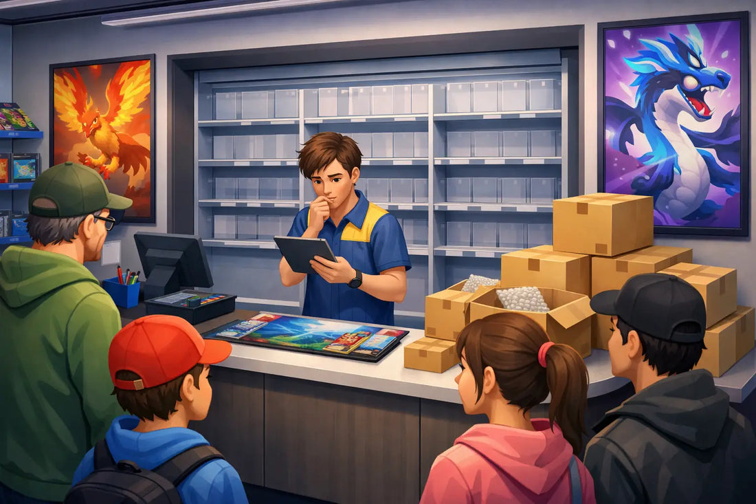 Display Pokémon en rupture - que faire ?