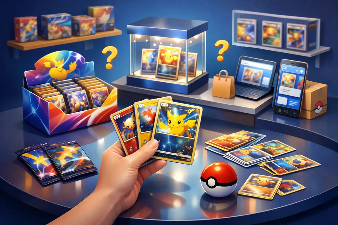 Où acheter cartes Pokémon authentiques ?