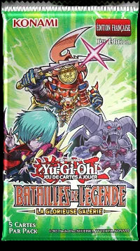 Yu-Gi-Oh! - Display de Pack de Booster Batailles de Légende: La Glorieuse Galerie (24 Boosters) - FR