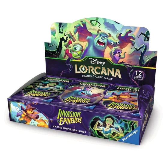 Disney Lorcana TCG - Chapitre 13 Invasion Epineuse ! : Display 24 Boosters (FR)