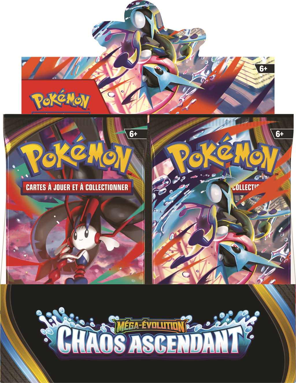 Pokémon ME04 – Chaos Ascendant : – Boîte de 36 Boosters