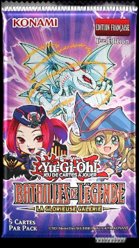 Yu-Gi-Oh! - Display de Pack de Booster Batailles de Légende: La Glorieuse Galerie (24 Boosters) - FR