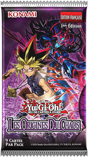 Yu-Gi-Oh! - Display de Pack de Booster Les Origines du Chaos (24 Boosters) - FR