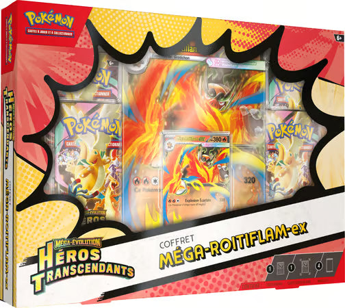 Pokémon - Coffret ex Méga-Évolution - ME2.5 Héros Transcendants (coffret aléatoire) - FR
