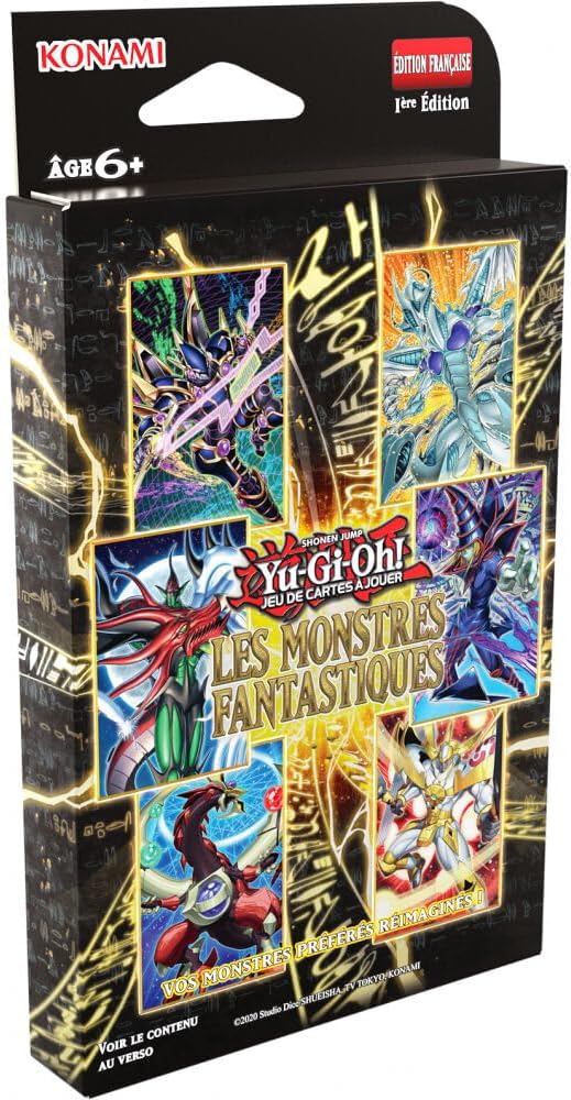 Yu-Gi-Oh! Pack 3 boosters Tuckbox Les Monstres Fantastiques