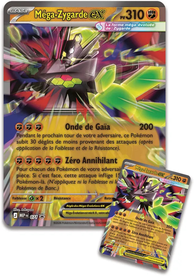 Pokémon – Coffret Collection Prémium – Méga-Zygrade EX