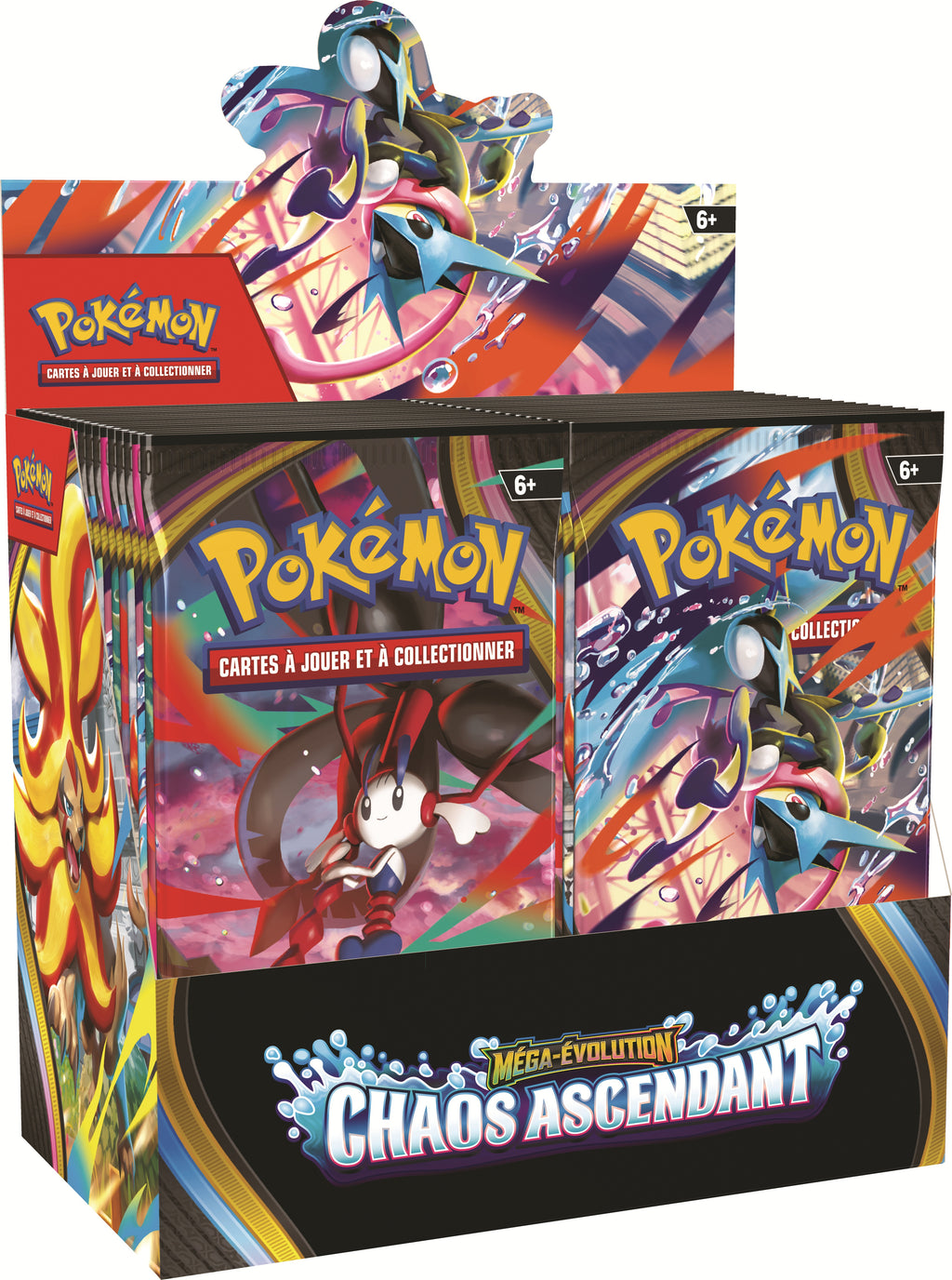 Pokémon ME04 – Chaos Ascendant : – Boîte de 36 Boosters