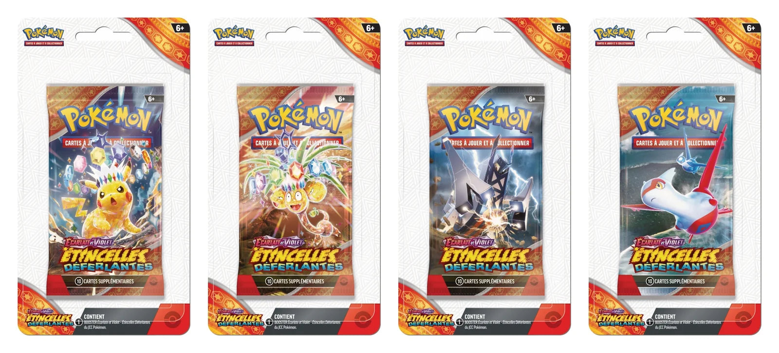 Pokémon - Booster Blister EV8 - Étincelles Déferlantes (ARTSET)