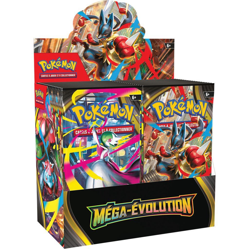 Pokémon ME01 – Méga Évolution – Boîte de 36 Boosters