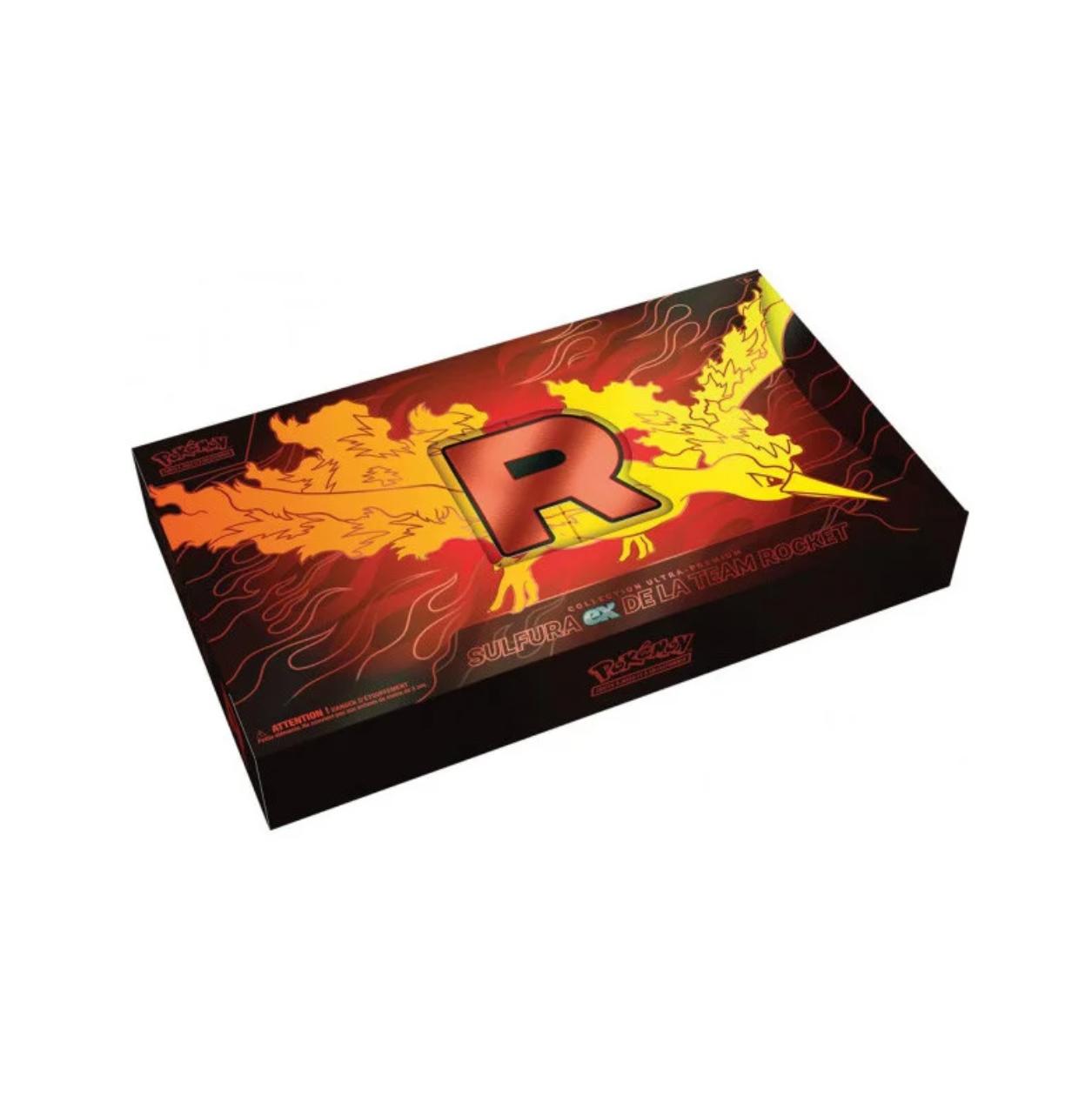 Pokémon – Coffret Ultra Premium Collection Sulfura-ex de la Team Rocket