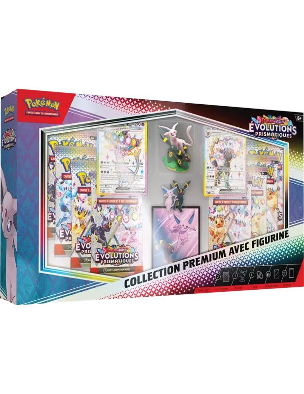 Pokémon – Coffret Premium Figurine – Évolutions Prismatiques (EV8.5)