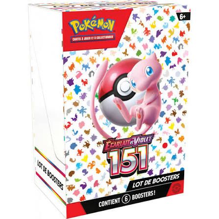 Pokémon – Bundle 6 Boosters EV3.5 : 151
