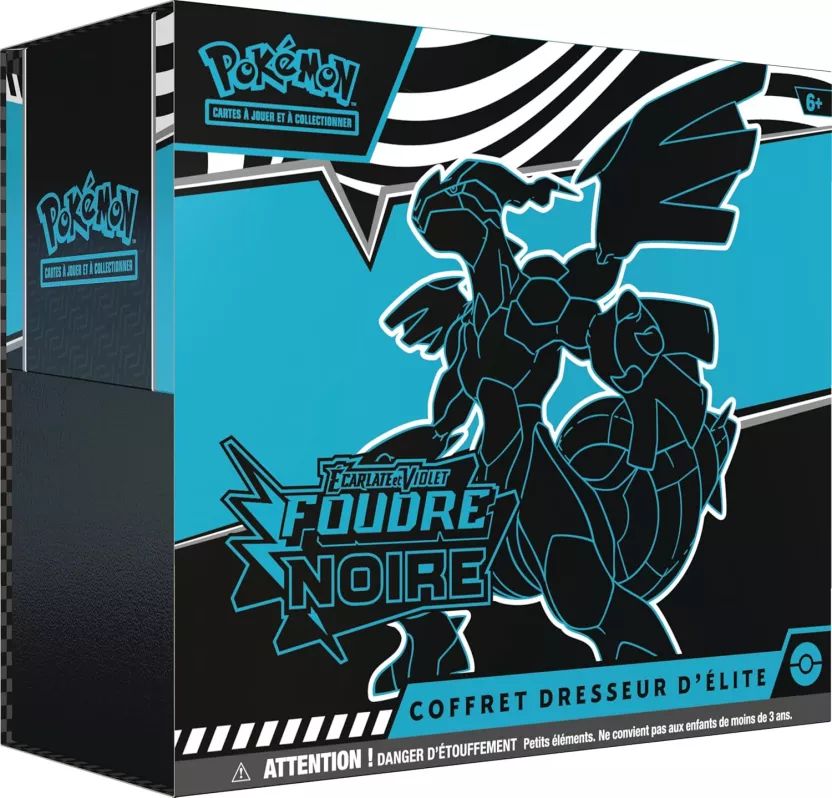 Pokémon – Coffret Dresseur d’Élite – Foudre Noir (EV10.5) – Français