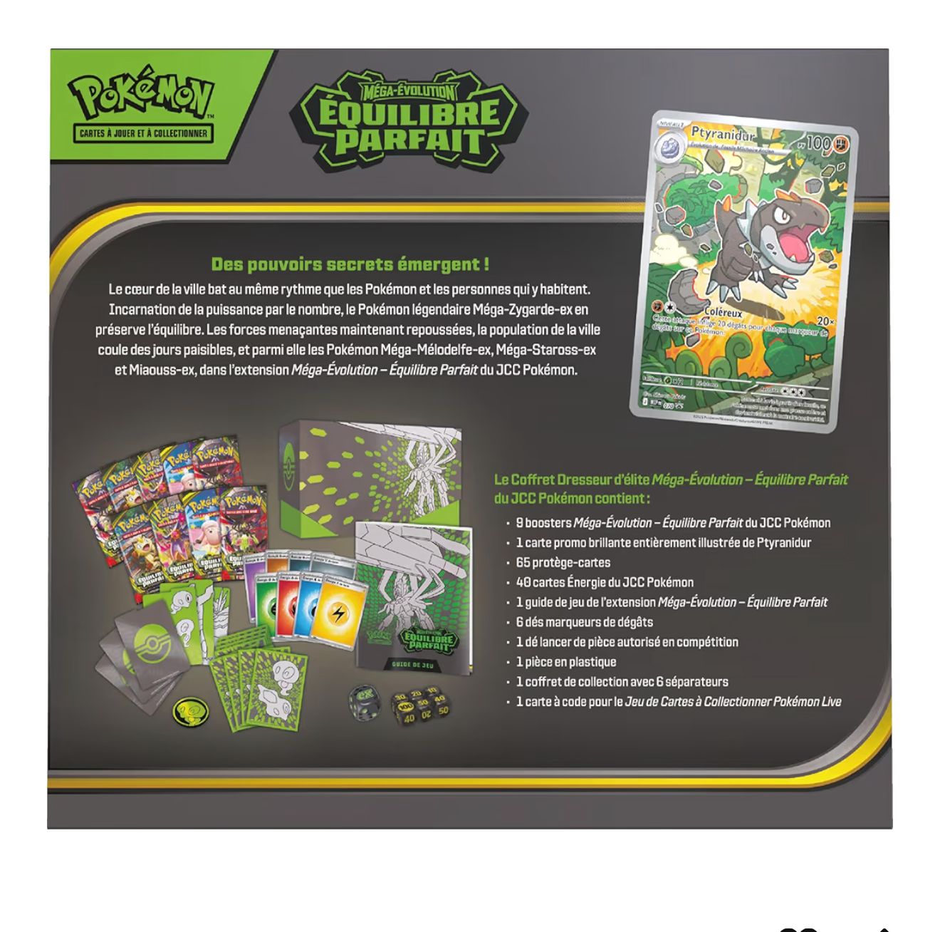 Pokémon - Coffret Dresseur d’Elite - Équilibre Parfait - ME3 - Français