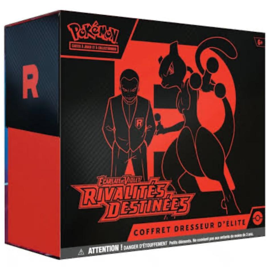 Pokémon – Coffret Dresseur d'Élite – Rivalités Destinées (EV10) Français