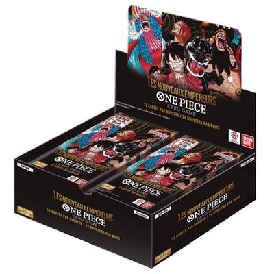 One Piece OP09 – Les Nouveaux Empereurs – Boîte de 24 Boosters (FR)