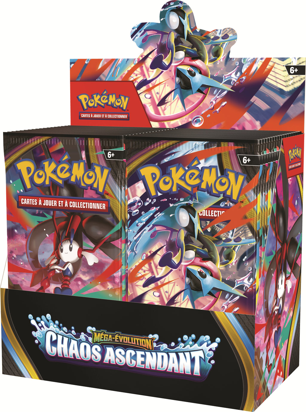 Pokémon ME04 – Chaos Ascendant : – Boîte de 36 Boosters