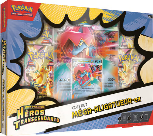 Pokémon - Coffret ex Méga-Évolution - ME2.5 Héros Transcendants (coffret aléatoire) - FR