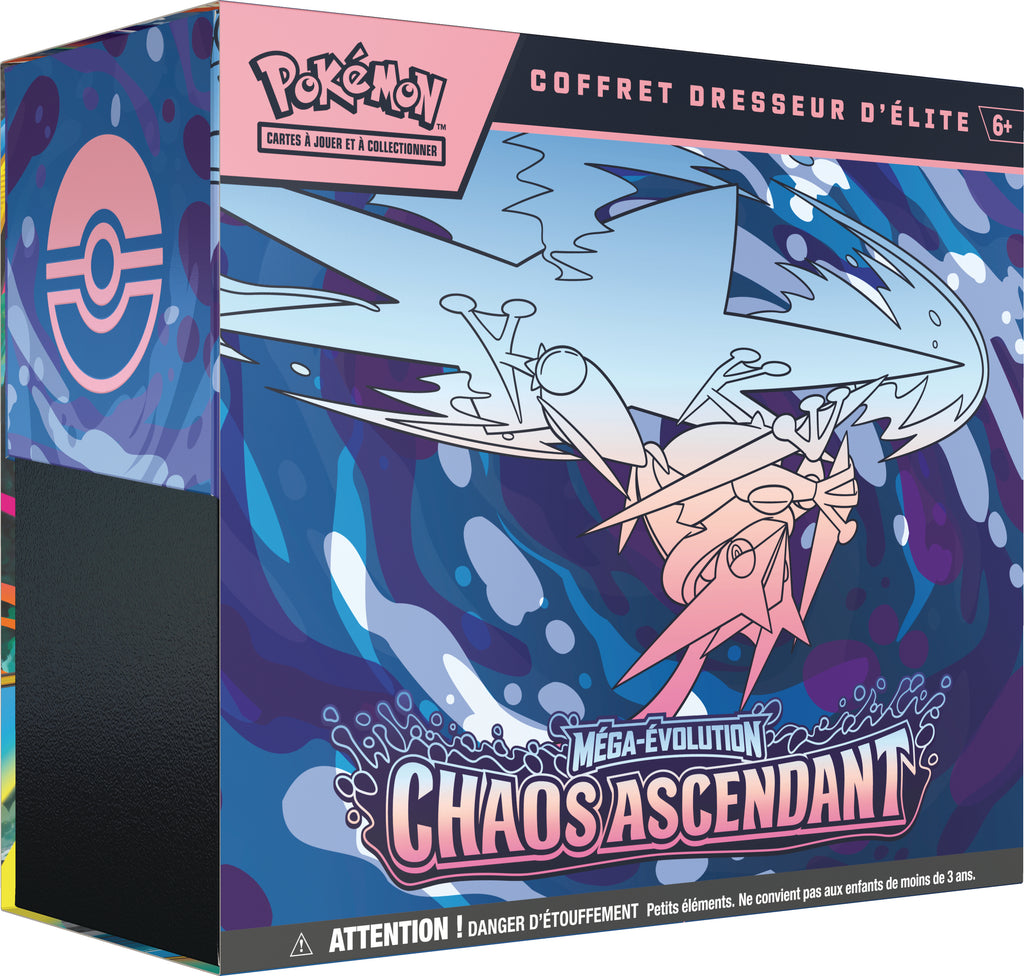 Pokémon - Coffret Dresseur d’Elite - Chaos Ascendant- ME4 - Français
