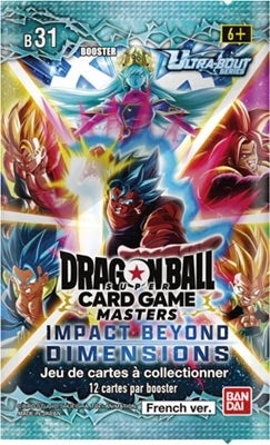 Dragon Ball Super Masters - Display de 24 boosters BT31 : Impact Beyond Dimensions (FR)
