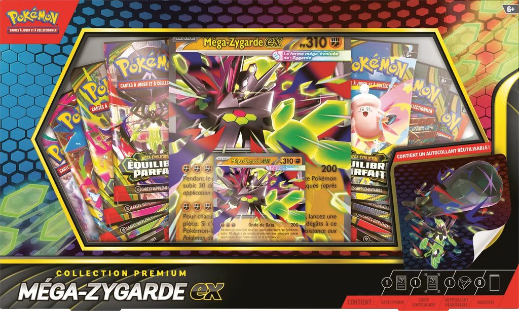 Pokémon – Coffret Collection Prémium – Méga-Zygrade EX
