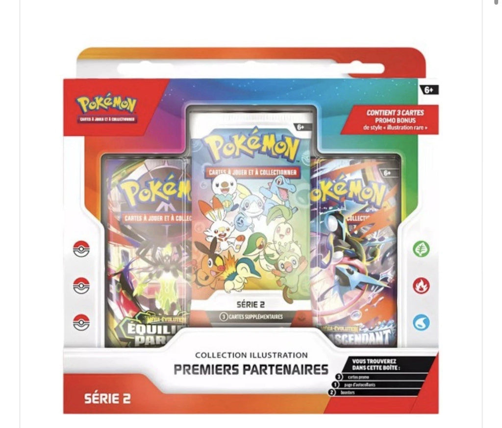 Pokémon - Coffret Collection Illustration Premiers Partenaires - Série 2 - FR
