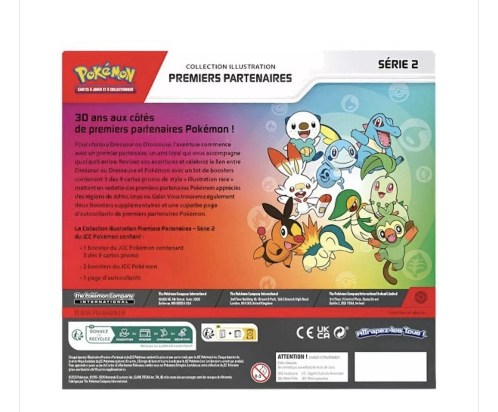 Pokémon - Coffret Collection Illustration Premiers Partenaires - Série 2 - FR